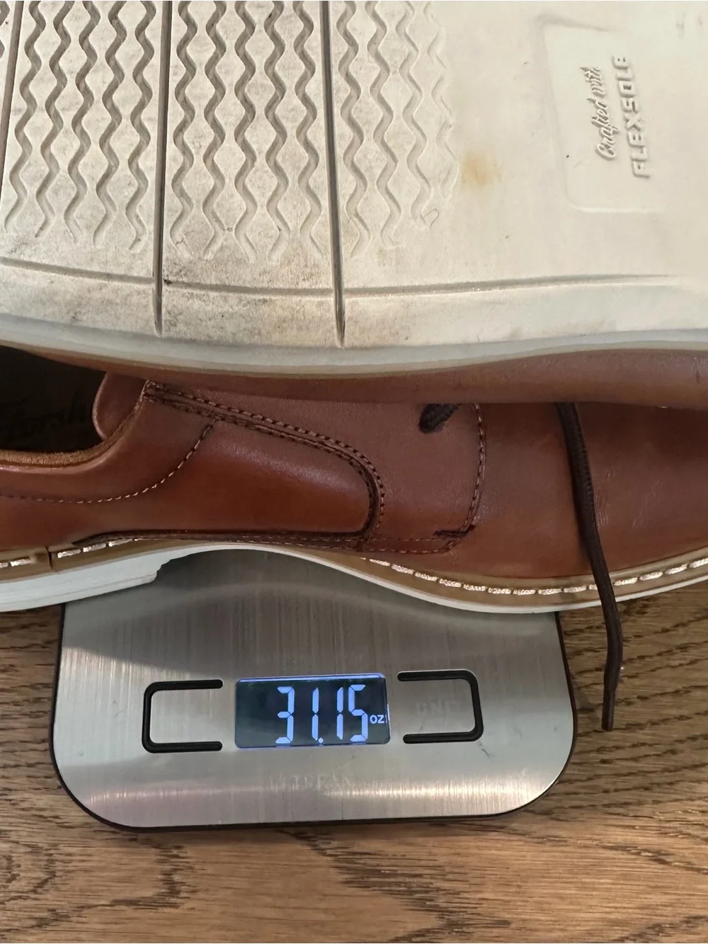Florsheim Heritage House Norwalk Plain Toe Oxford Men’s 8M Cognac Leather Shoes